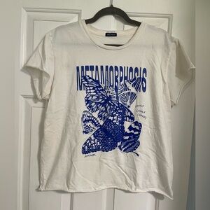 MOTHER Butterfly tee - L